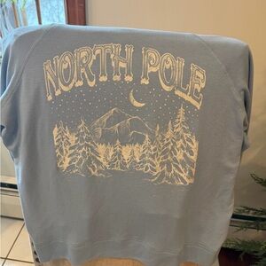 Altar'd State Blue North Pole Sweater